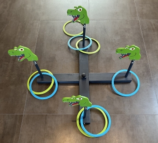 Ringgooien dinosaurus